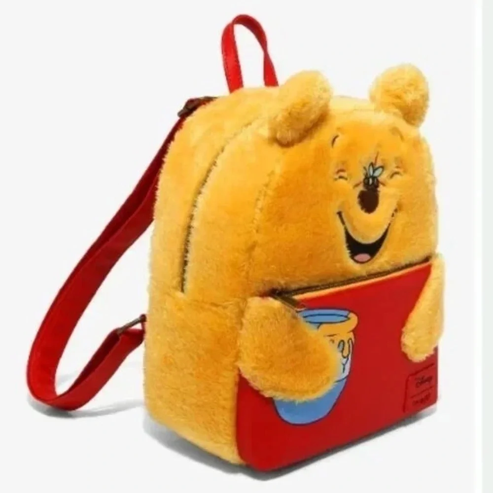 Loungefly Disney Winnie The Pooh Honey Pot Plush Mini‎ Backpack